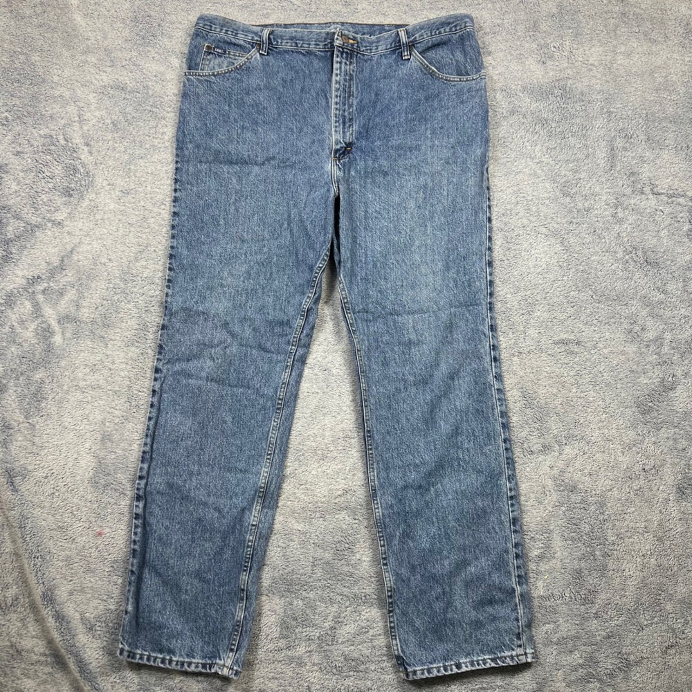 Lee Mens 44(42.5)x34 Blue Regular Fit Straight Leg Jeans RAS-R546-005 Denim